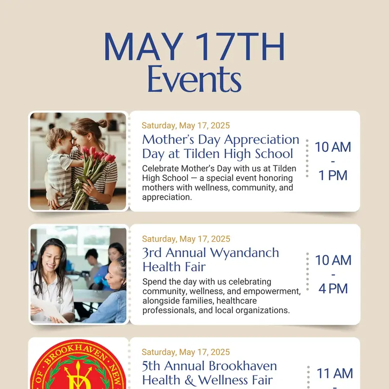 3rd Annual Wyandanch Health Fair – Building a Healthier Community