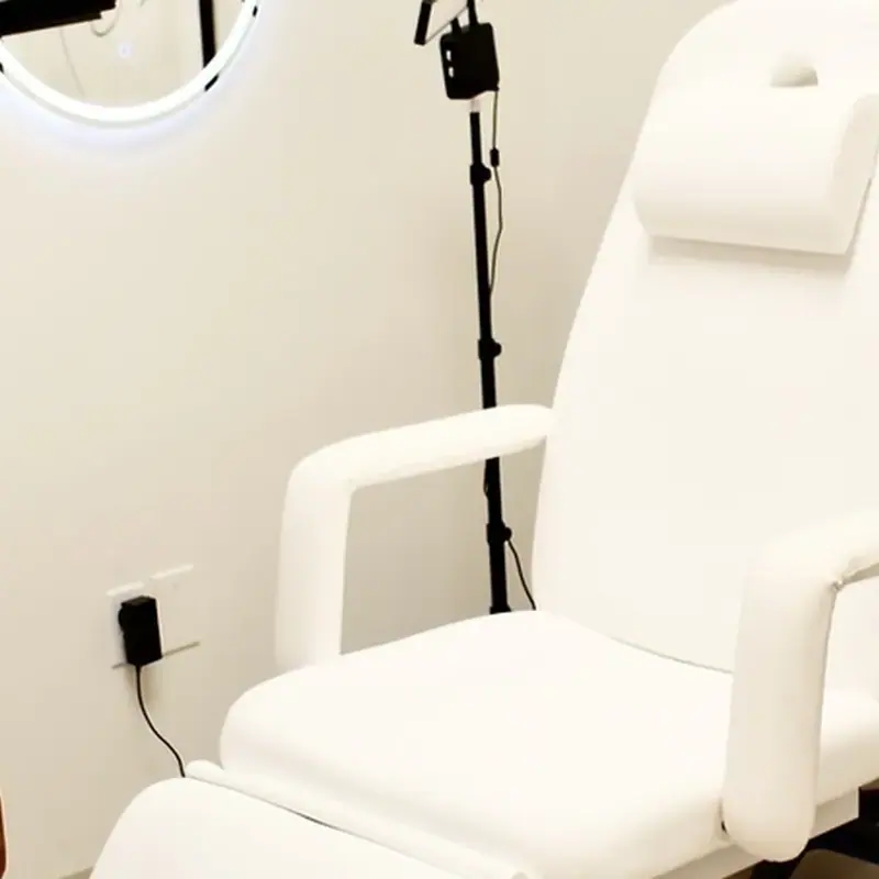 A treatment room at Alluring Age